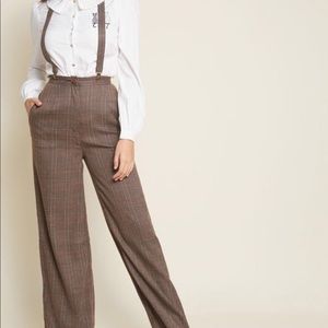 MODCLOTH Collectif suspender overalls XS UK 8